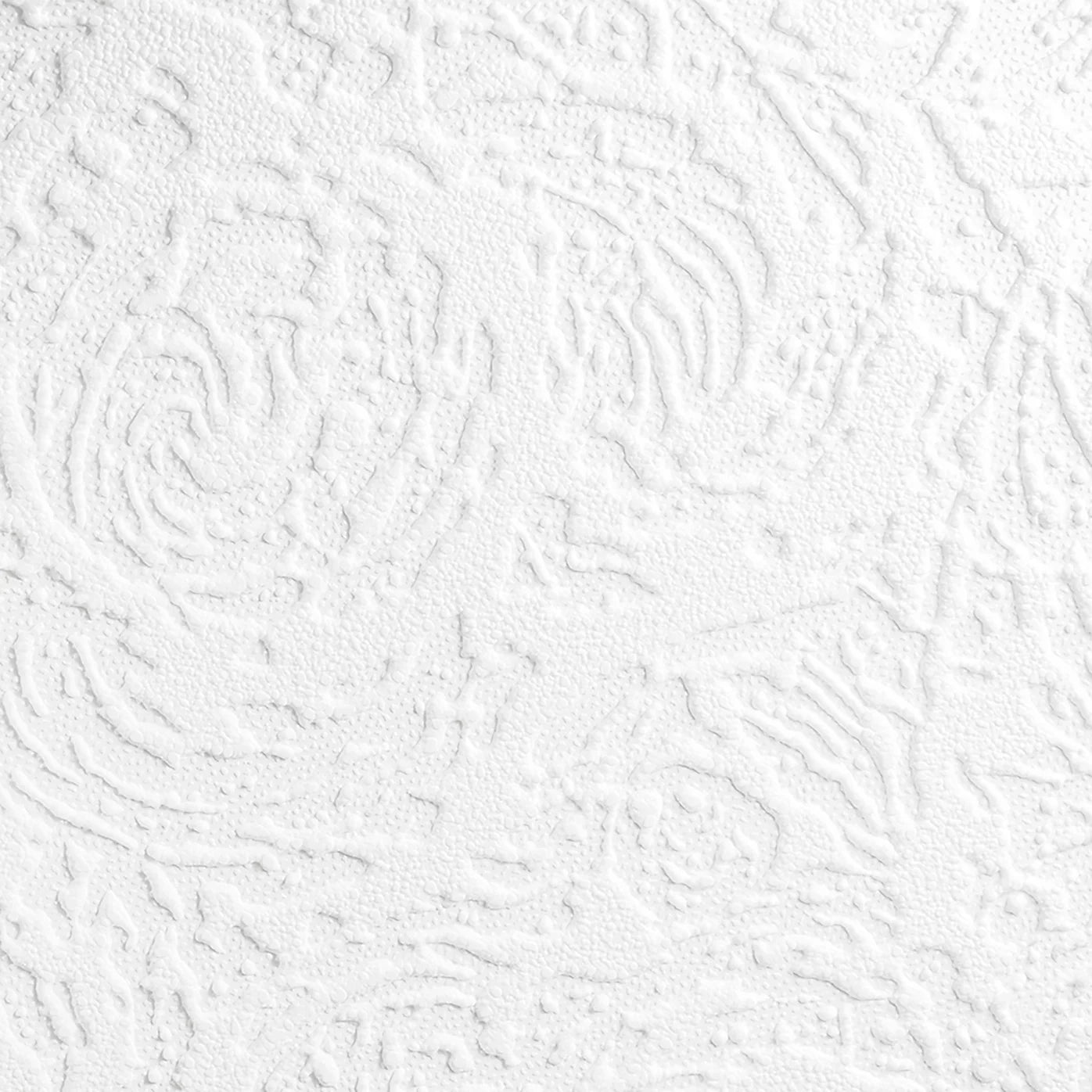 Superfresco White Swirl Blown Paintable wallpaper 321