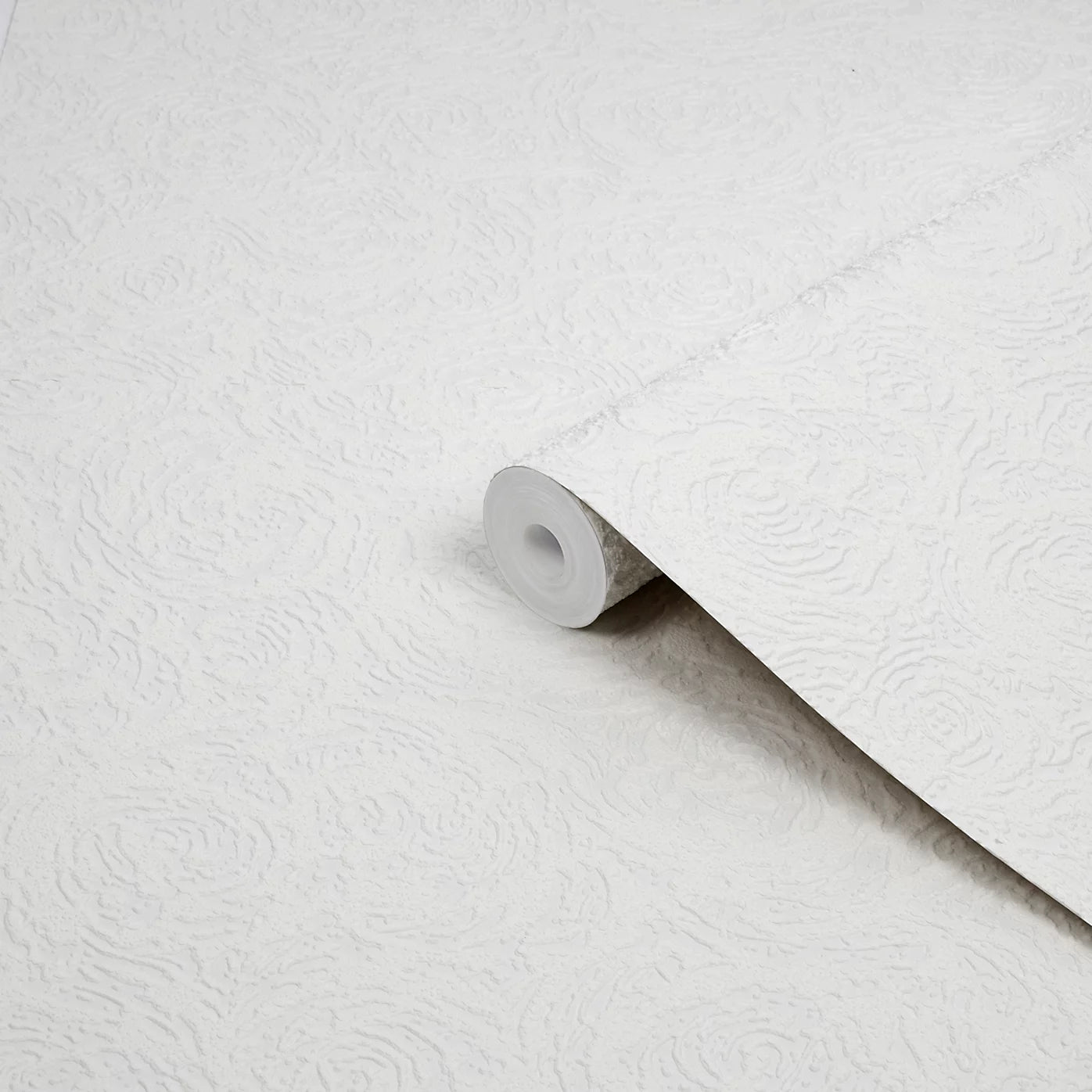 Superfresco White Swirl Blown Paintable wallpaper 321