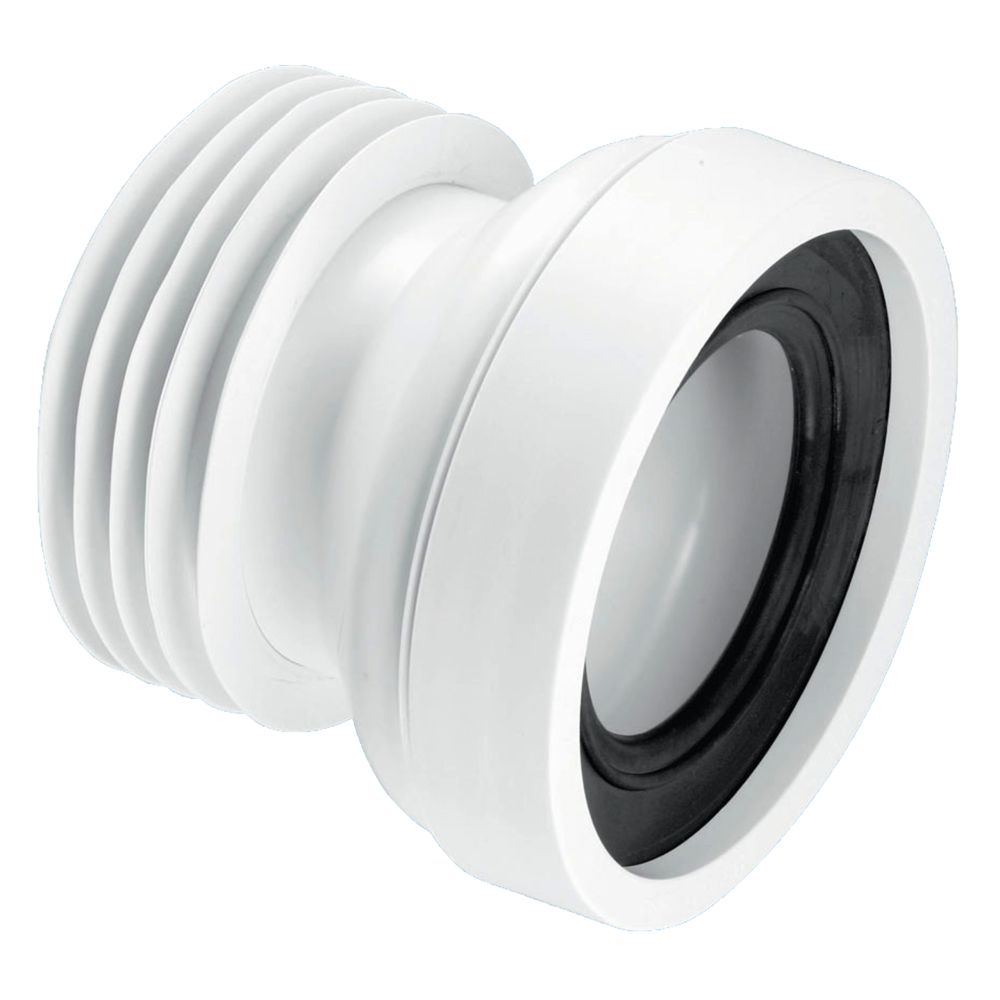 McAlpine 110 mm Straight Pan Connector pc21