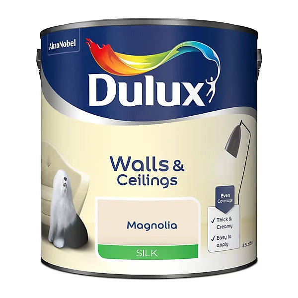 Dulux Magnolia Wall & Ceiling Silk Paint 2.5L