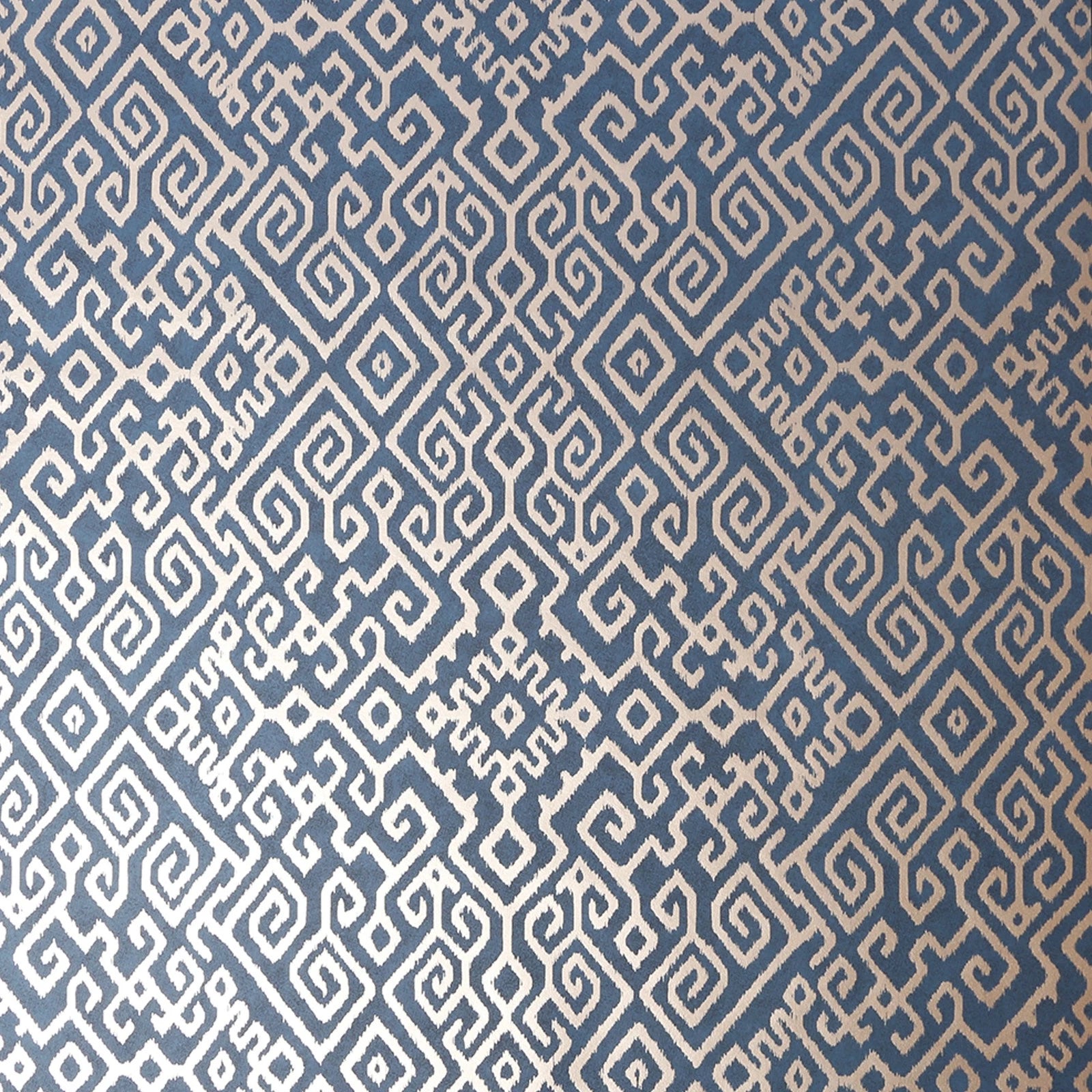 Graham & Brown Boutique Bazaar Navy Geometric Wallpaper 113983
