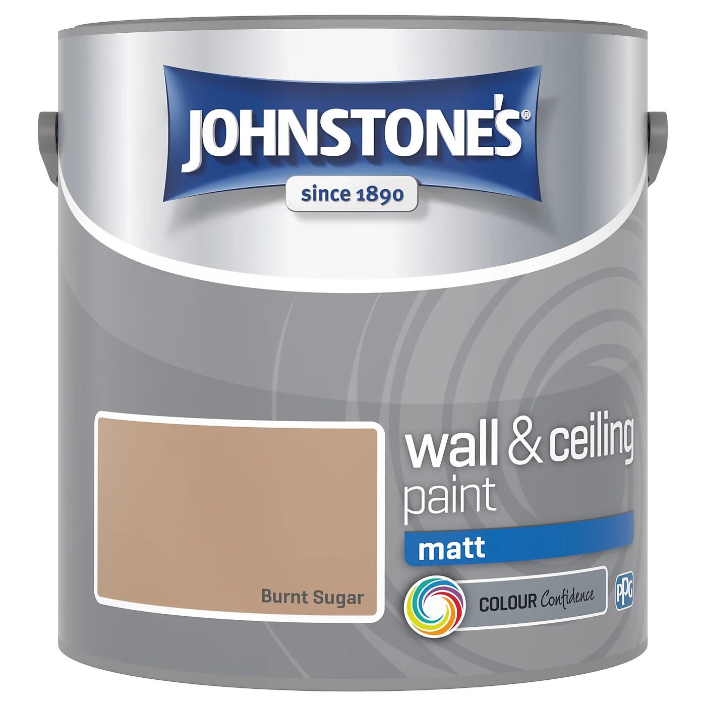 Johnstone’s Burnt Sugar Matt Wall & Ceiling Emulsion Paint 2.5L