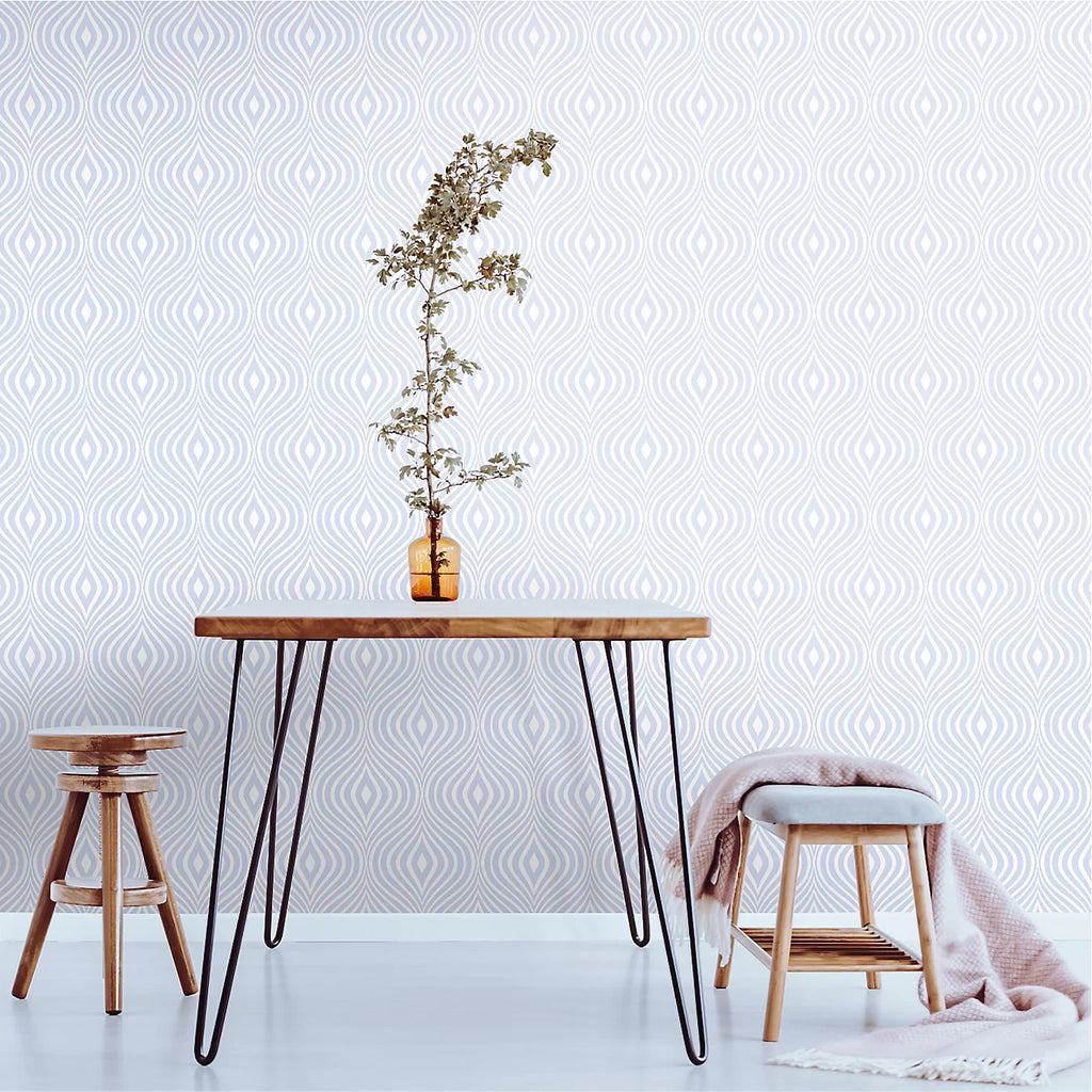 Superfreso Curvy White Blown Paintable Wallpaper 17583