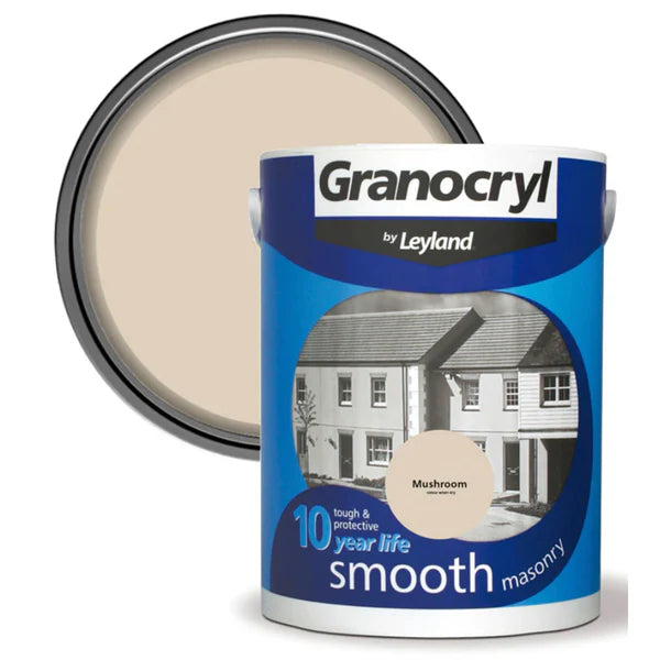 Granocryl Mushroom Smooth Masonry Paint 5L