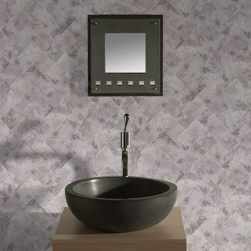 Contour Travertino Taupe Kitchen & Bathroom Wallpaper 103922