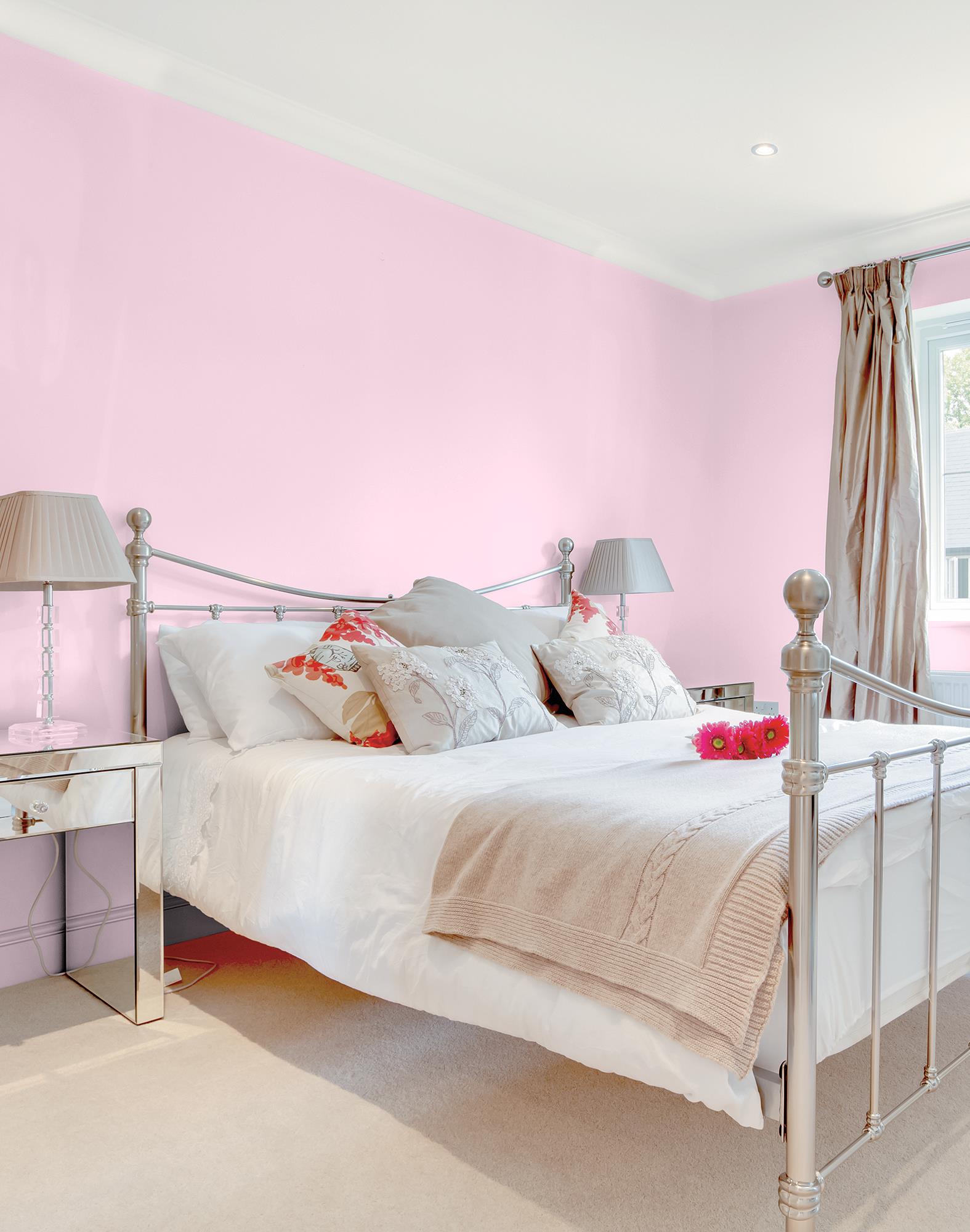 Johnstone’s Pink Cadillac Silk Wall & Ceiling Emulsion Paint 2.5L