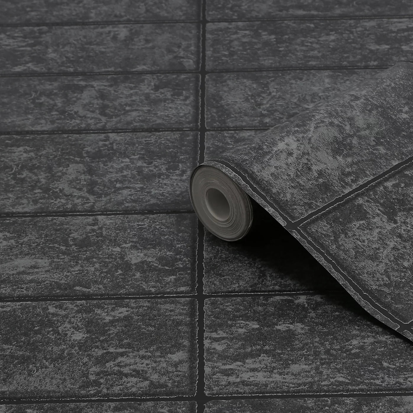 Contour New Slate Stretch Charcoal Kitchen & Bathroom Wallpaper 115617