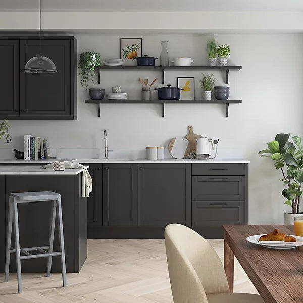 Dulux Easycare Kitchen Pure brilliant white Matt Emulsion paint 2.5L