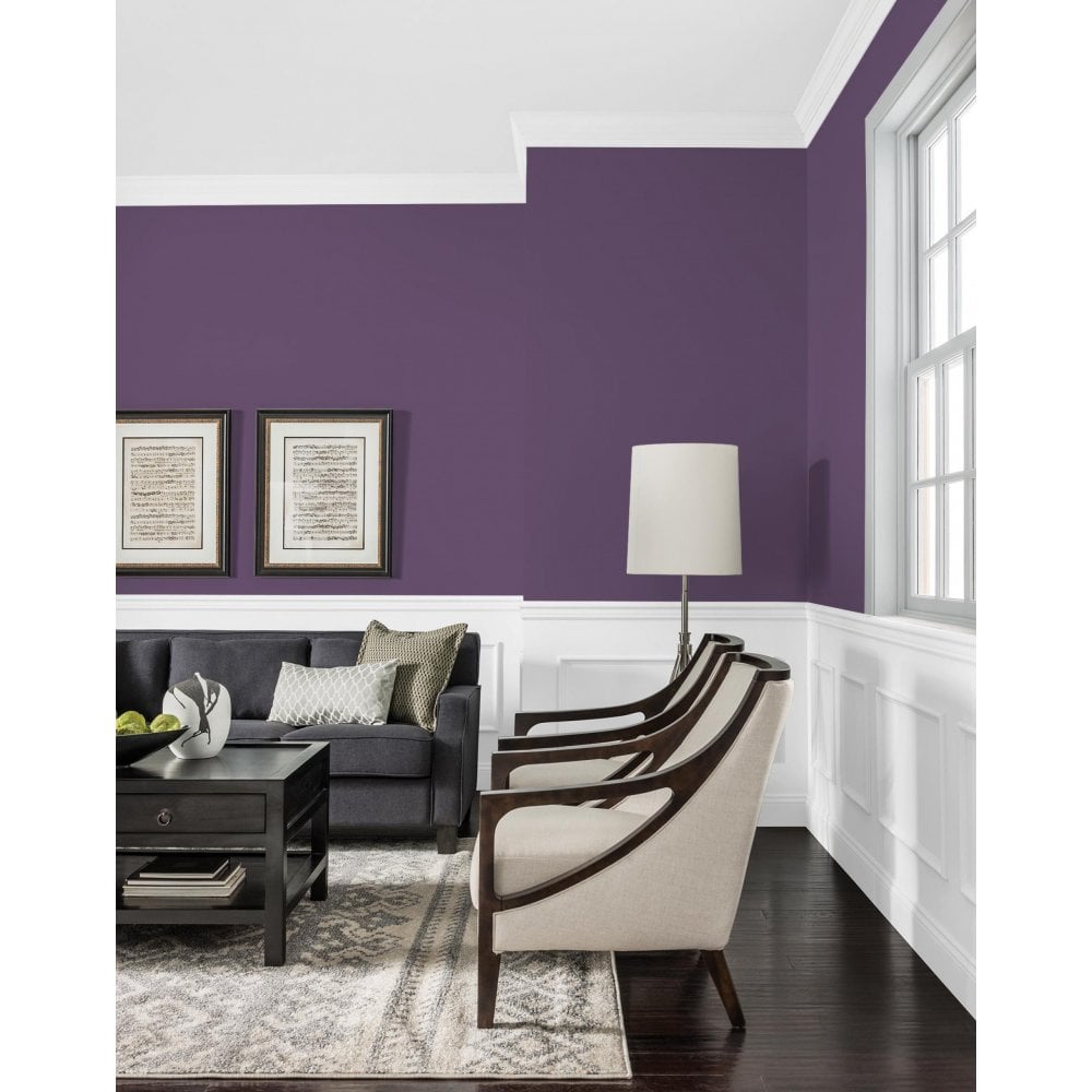 Johnstone’s Dark Angel Silk Wall & Ceiling Emulsion Paint 2.5L