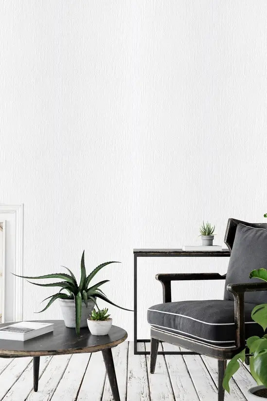 Superfresco White Mercer Blown Paintable Wallpaper 18394