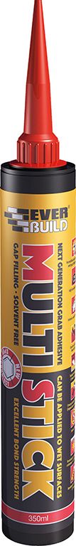 Multi Stick Solvent Free White Grab Adhesive 350ml