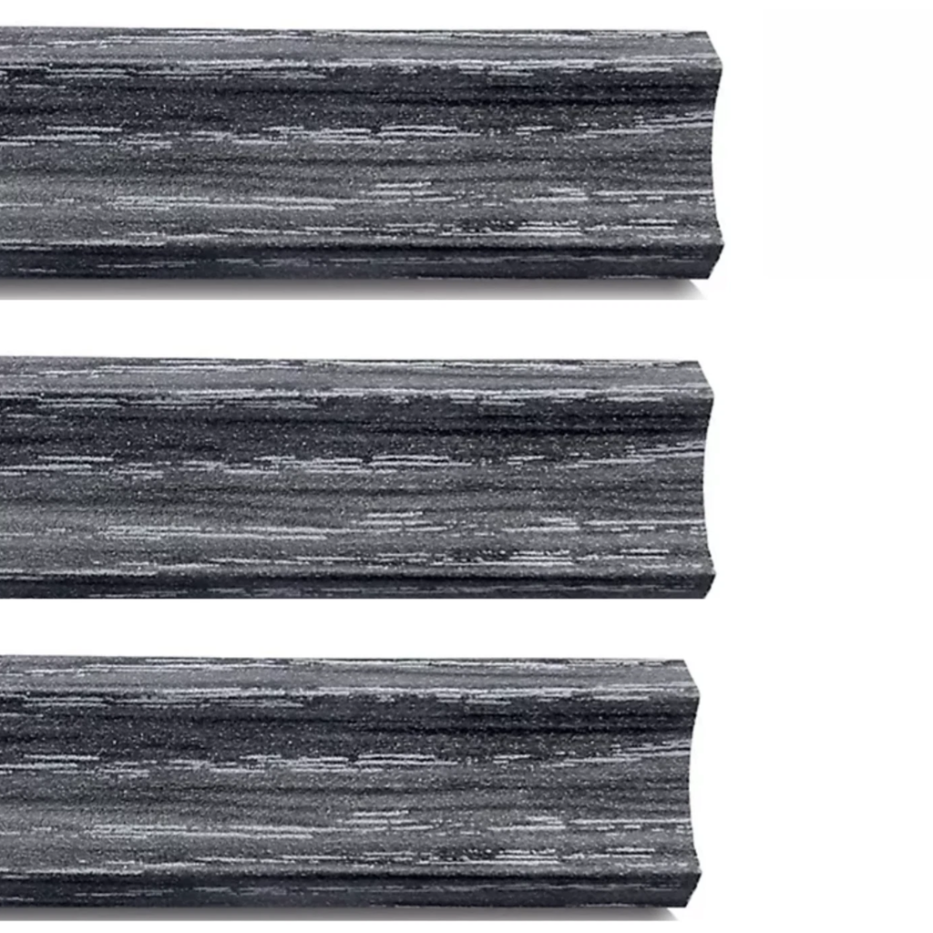 Bedrock Oak Laminate Beading Scotia Edge Trim - 1.2M x 6 Total 7.2 Meters