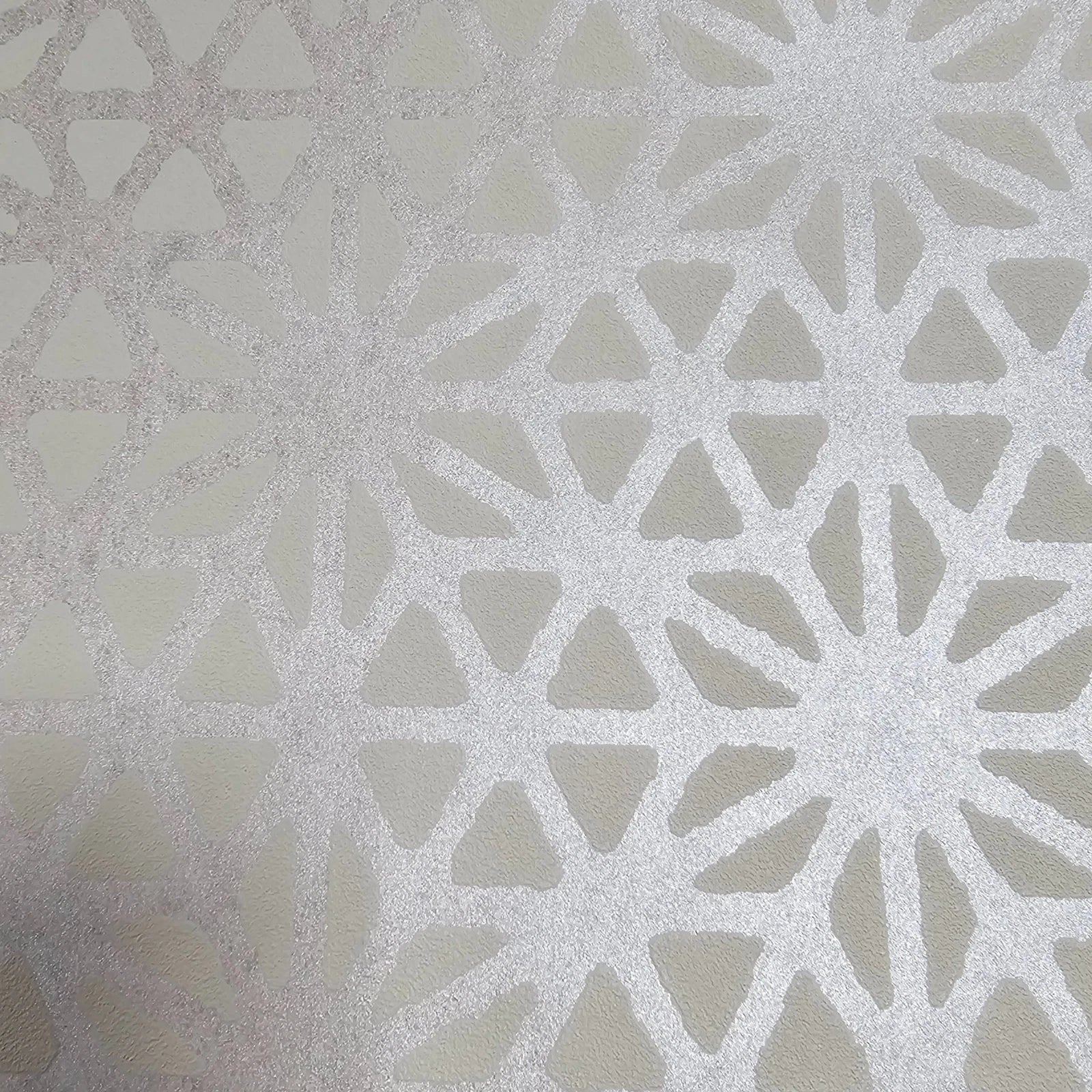 Exclusive Aristas Taupe Geometric Wallpaper FD24548