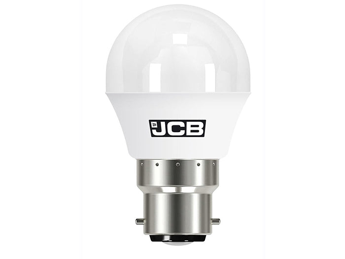 JCB Led Golf  Opal 6W Bc Cap B22 6500K Daylight Light Bulb golf A