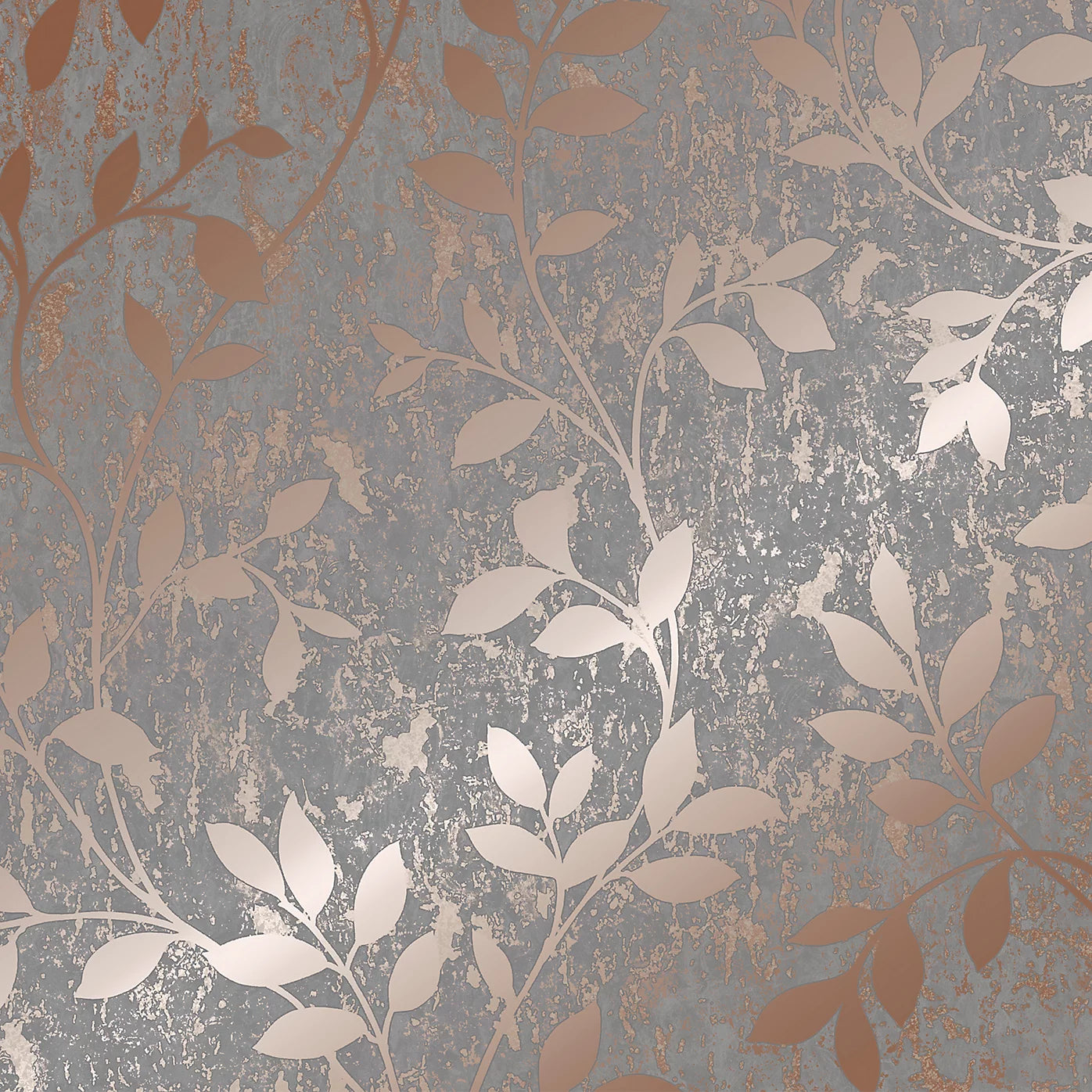 Superfresco Milan Rose Gold Floral Trail Wallpaper 106402