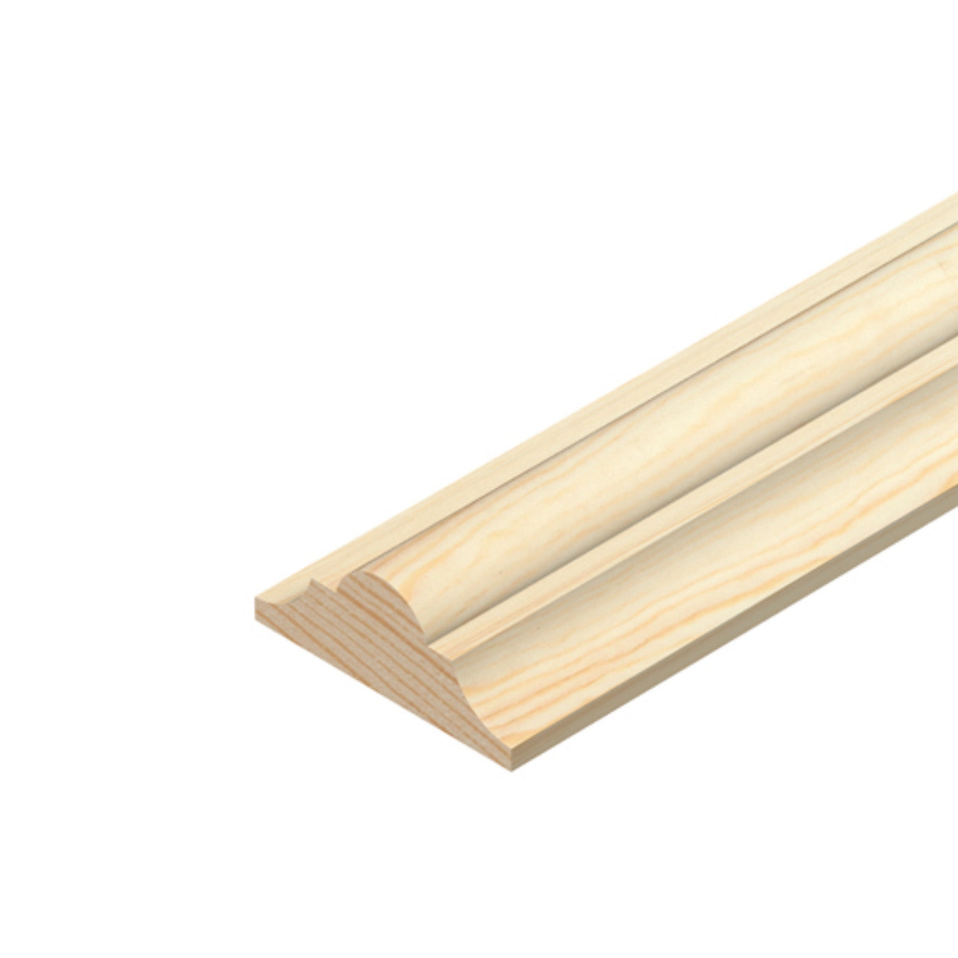 21x9 Double Astragal Pine Decorative Wood Bead Panel 1.2m x 6 Total 7.2 Meters tm520