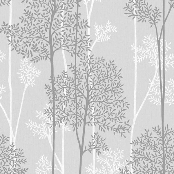 Superfresco Eternal Floral Grey Wallpaper 33-287