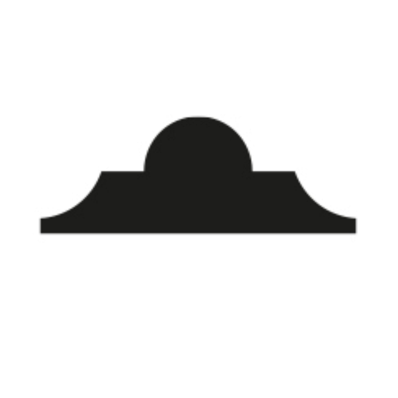 21x9 Double Astragal Pine Decorative Wood Bead Panel 1.2m x 6 Total 7.2 Meters tm520