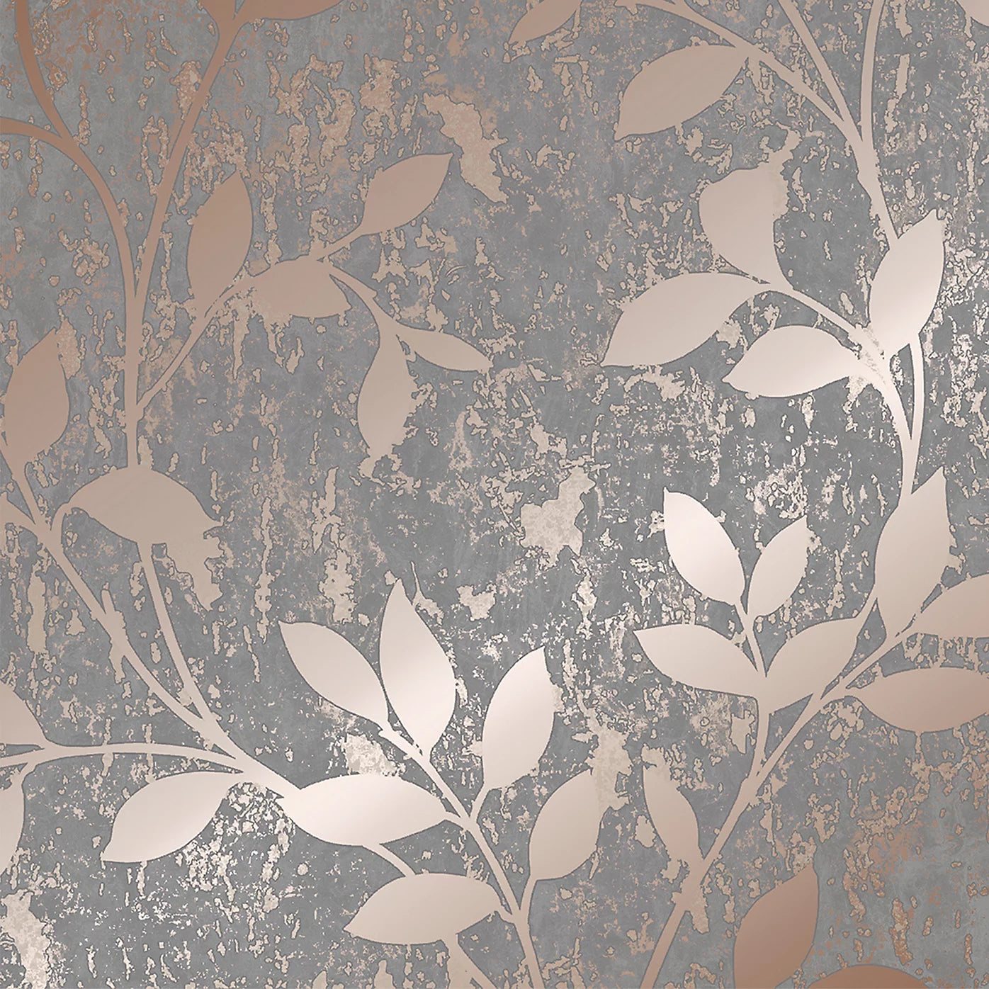 Superfresco Milan Rose Gold Floral Trail Wallpaper 106402
