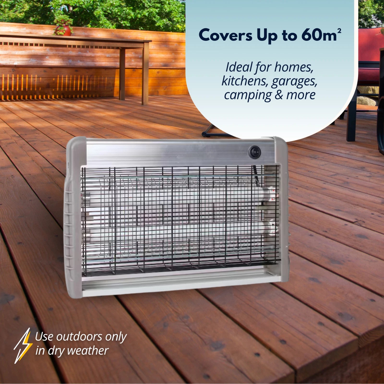 Electrical Insect Killer Bug Fly Mosquito UV Zapper Commercial Home 10 Watt IK110