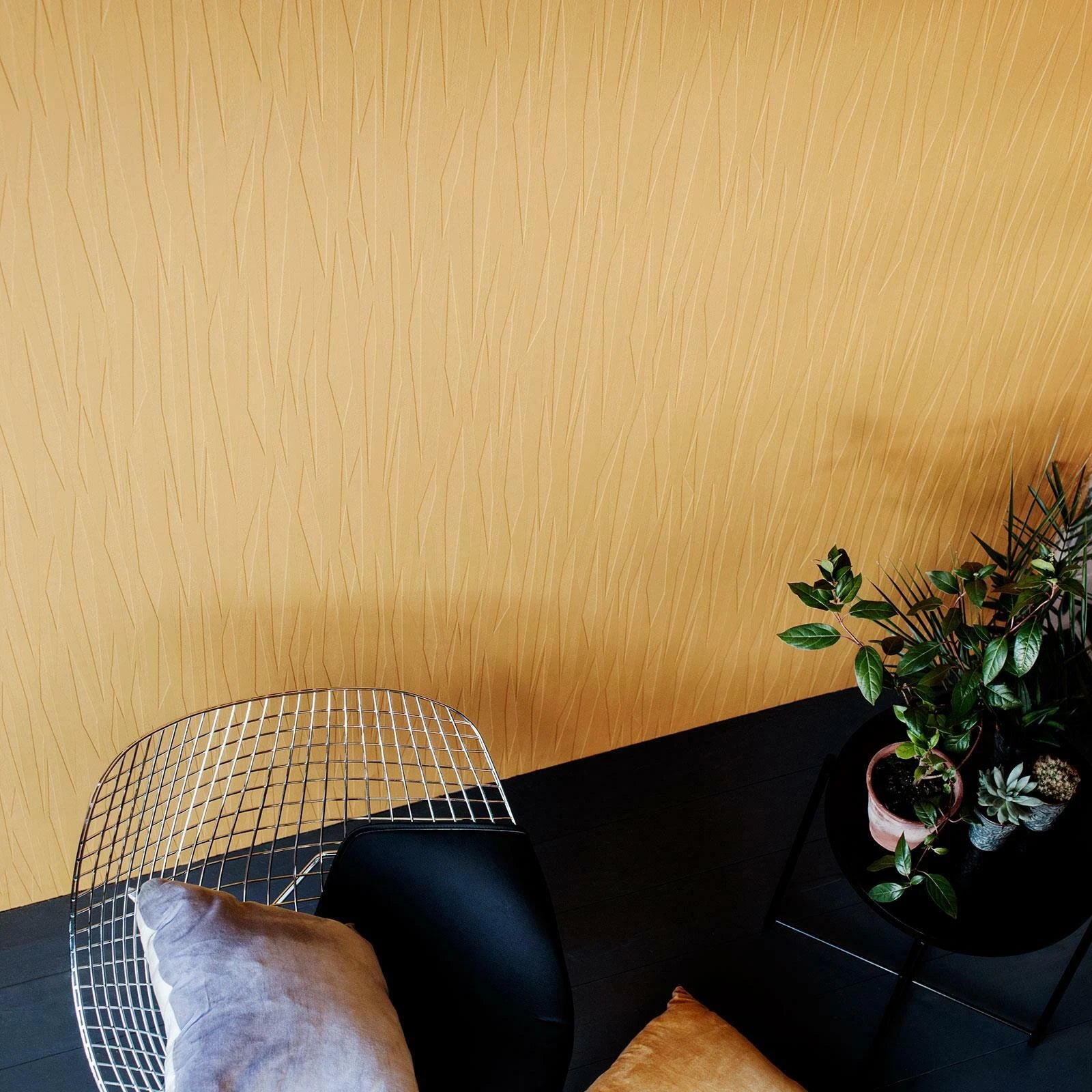 Anaglpyta Folded Wallpaper White Blown RD80028