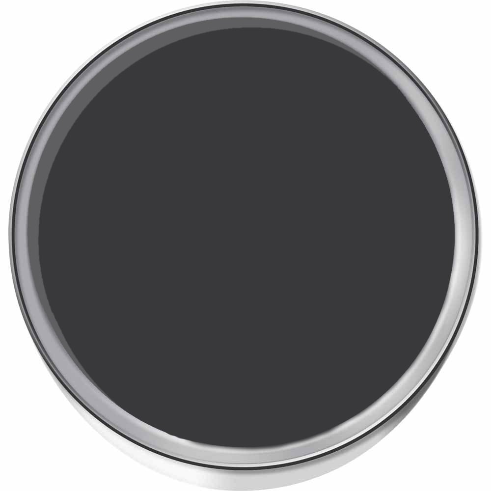 Granocryl Black Smooth Masonry Paint 2.5L
