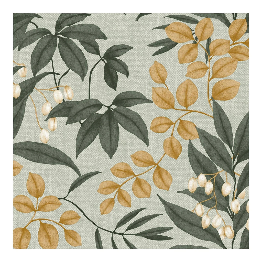 Graham & Brown Superfresco Persephone Green Floral Wallpaper 122414