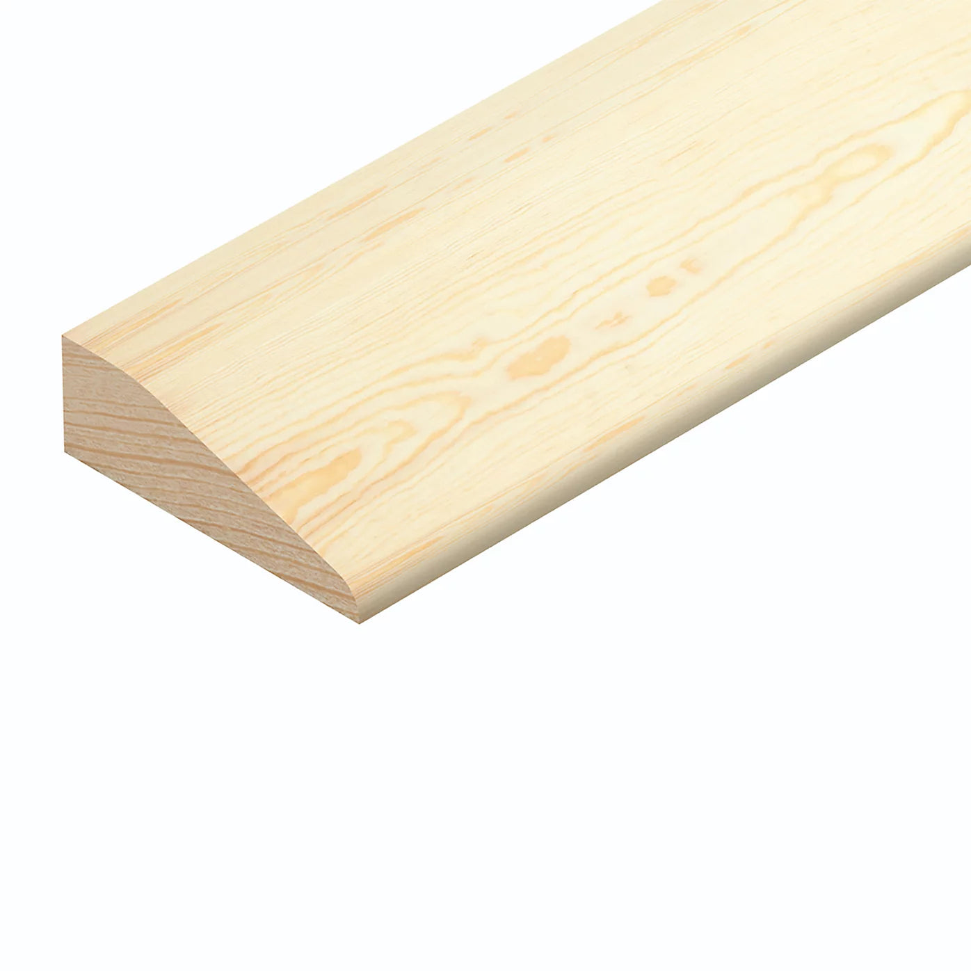 44x 15 Pine Chamfered Architrave Moulding 1.2m x 6 - Total 7.2 Meters tm955