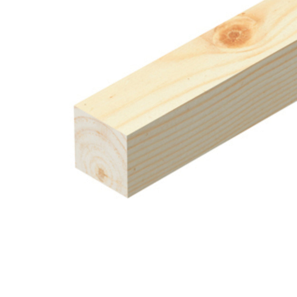 21x21 Pine Strip Wood Wood Mould Beading Strip 1m x 4 Total 4 Metres tm1086
