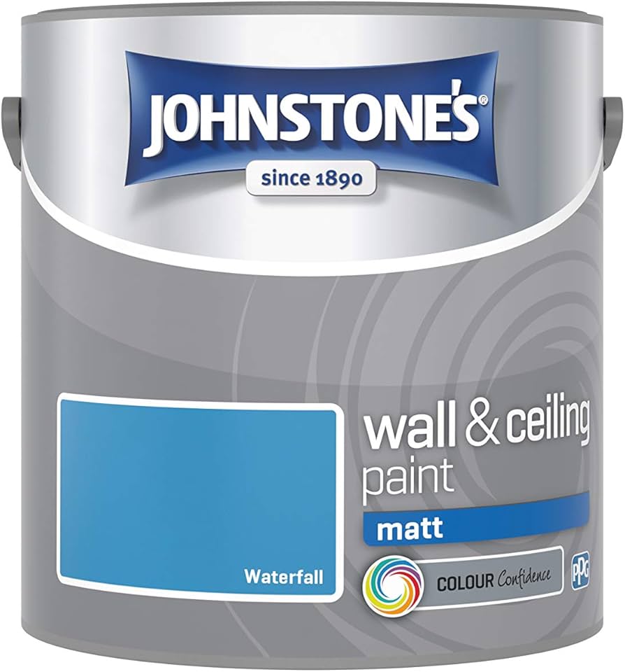 Johnstone’s Waterfall Matt Wall & Ceiling Emulsion Paint 2.5L