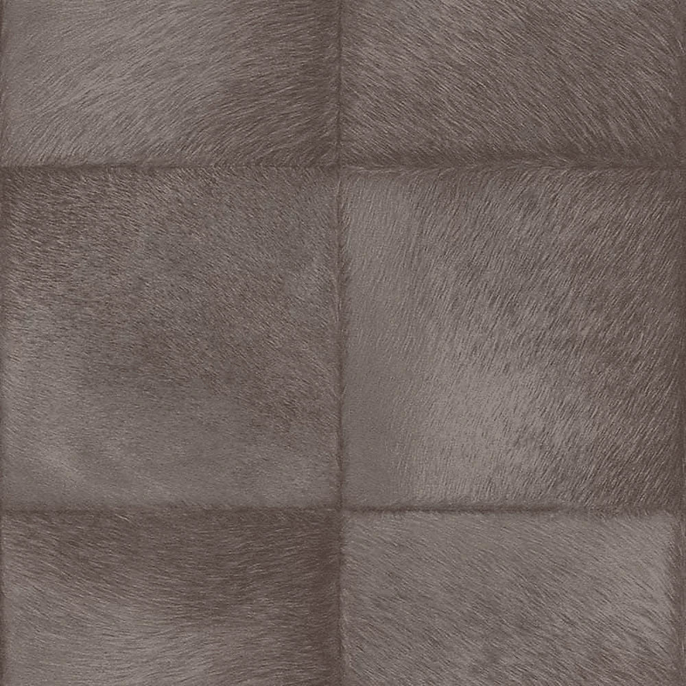 Rasch Grey Reindeer Fur Effect Animal Print Wallpaper 419139