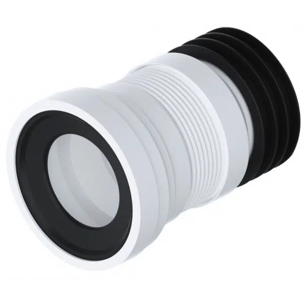 Small Extendable WC Pan Connector 280-550mm pc10