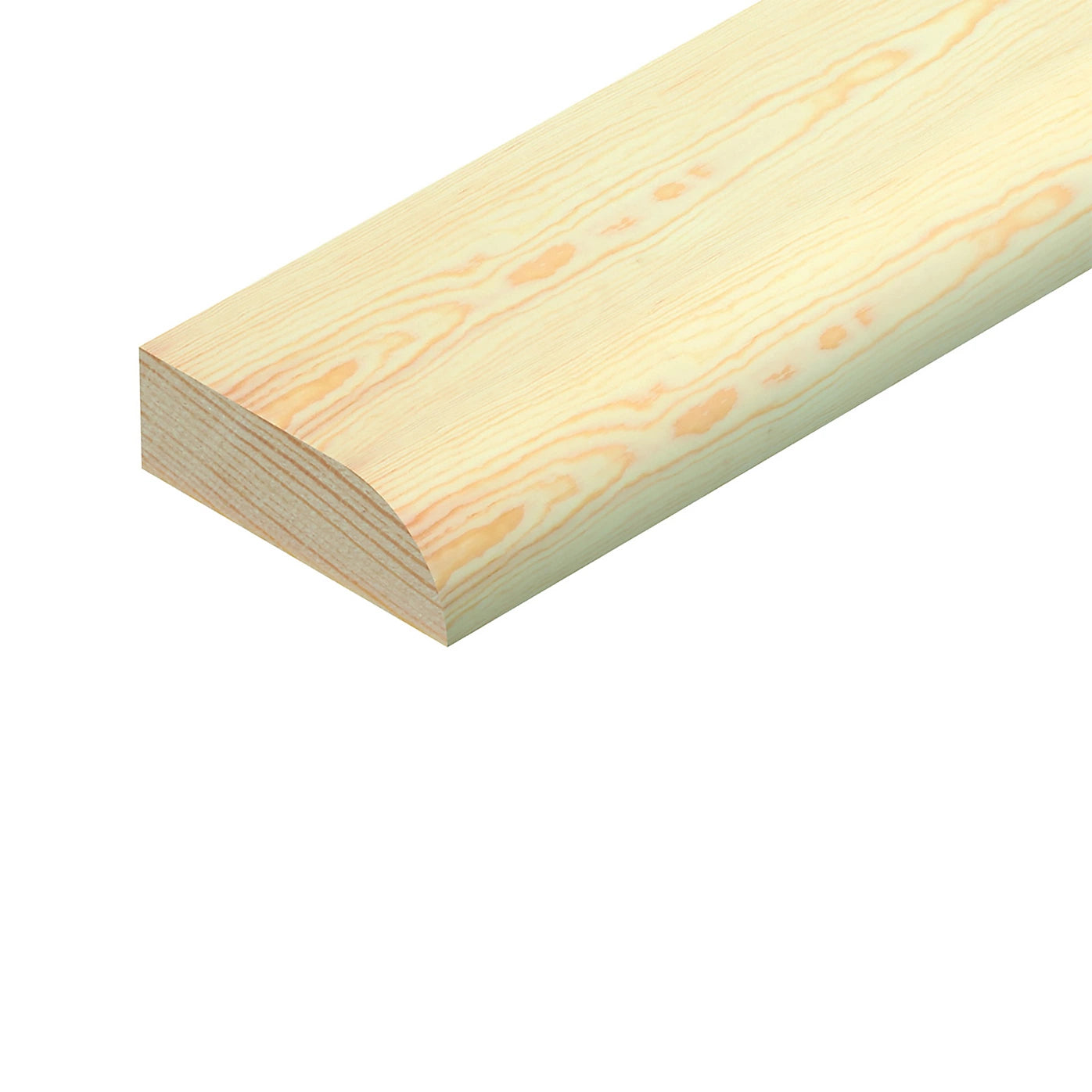 44x15 Pencil Round Architrave Pine Moulding 1.2m x 4 - Total 4.8 Meters tm908