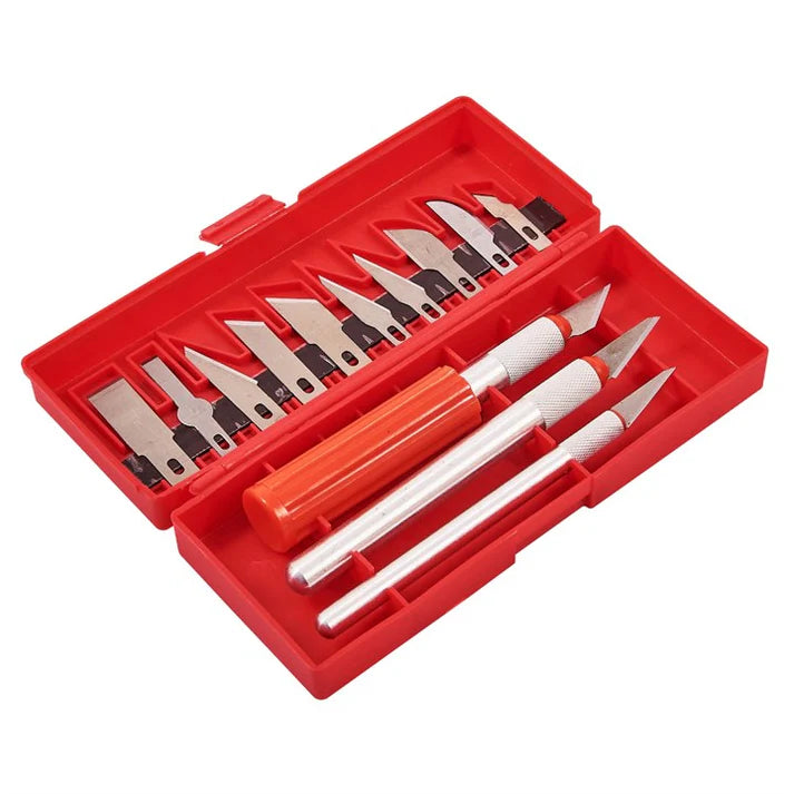 Amtech 13 Piece hobby knife kit S0500