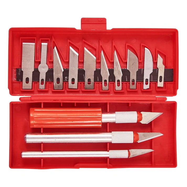Amtech 13 Piece hobby knife kit S0500
