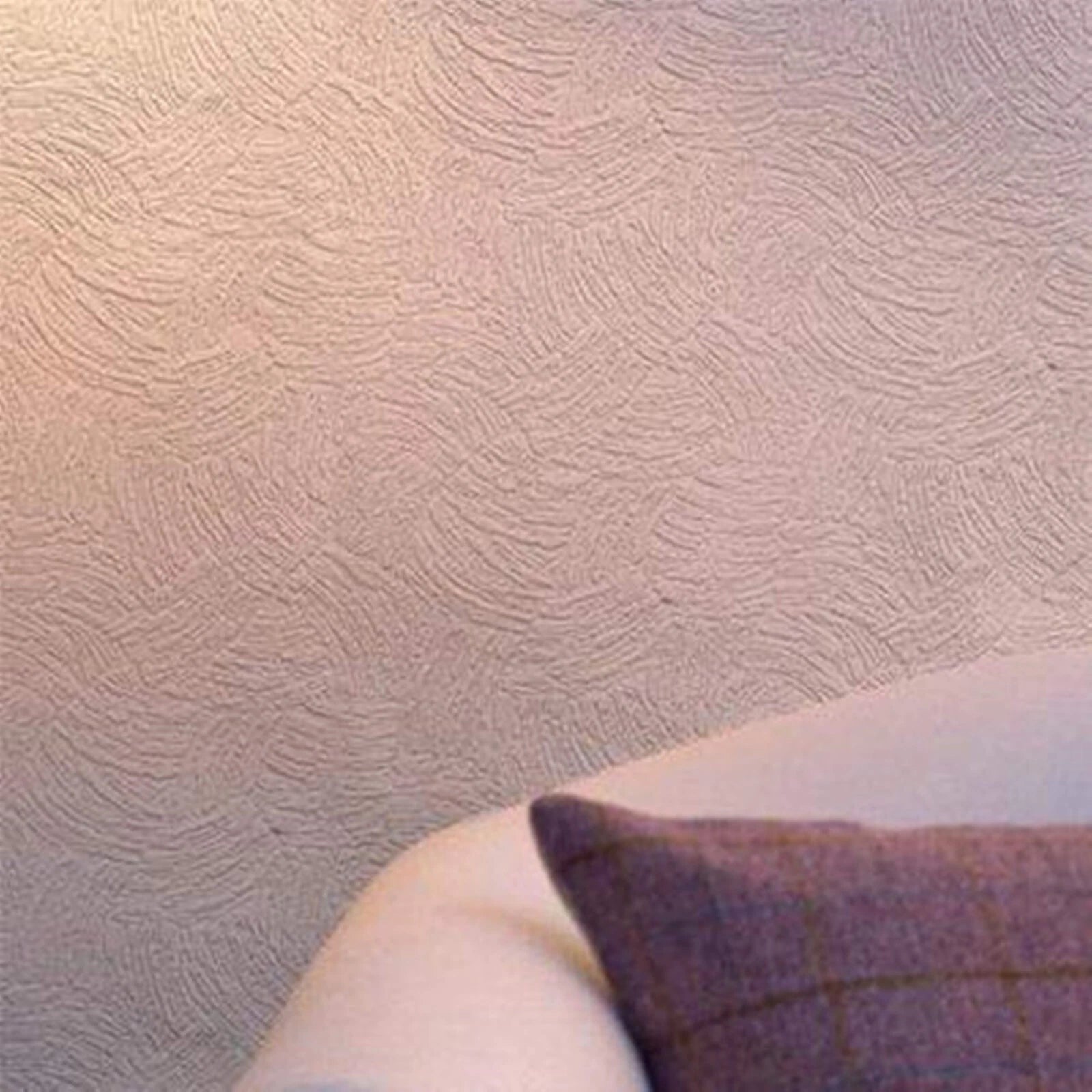 Anaglypta Surf White Blown Paintable Wallpaper 5019