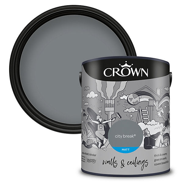 Crown City Break Matt Paint 5L