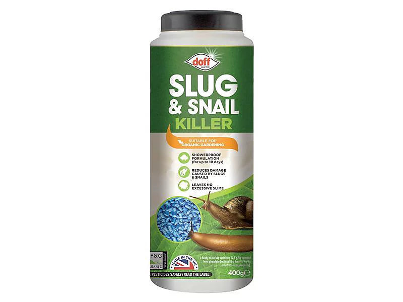 Doff Slug & Snail Killer 400g - Effective Pest Control Solution