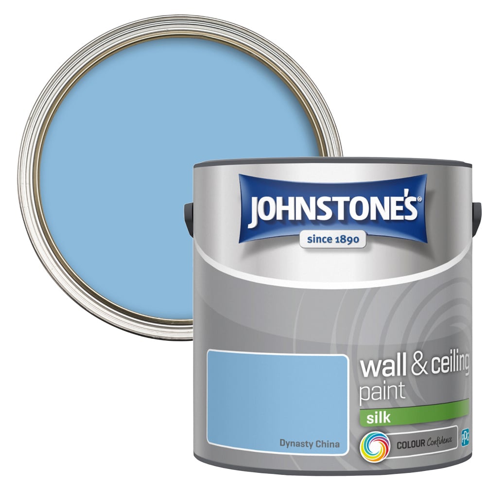 Johnstone’s Dynasty China Silk Wall & Ceiling Emulsion Paint 2.5L