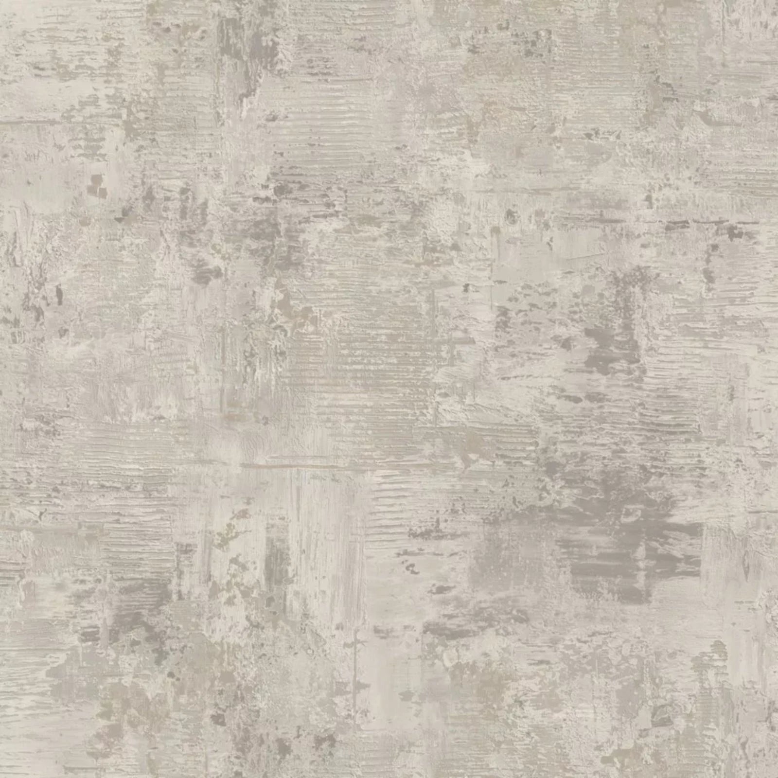 Belgravia Plaster Texture Grey Cream & Metallic Copper Wallpaper 2315