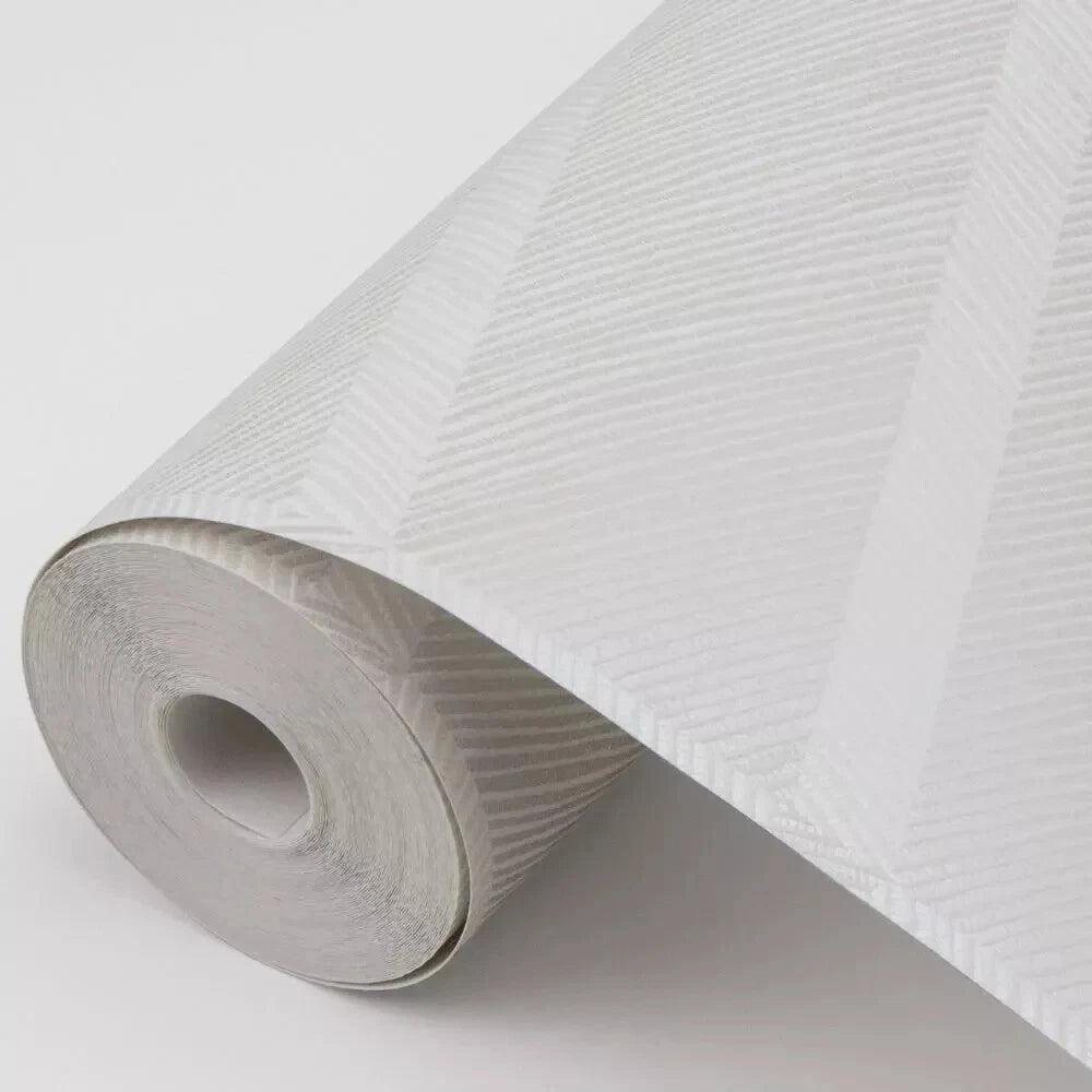 A Street Scott Living Aspen Champagne Geometric Wallpaper FD25919