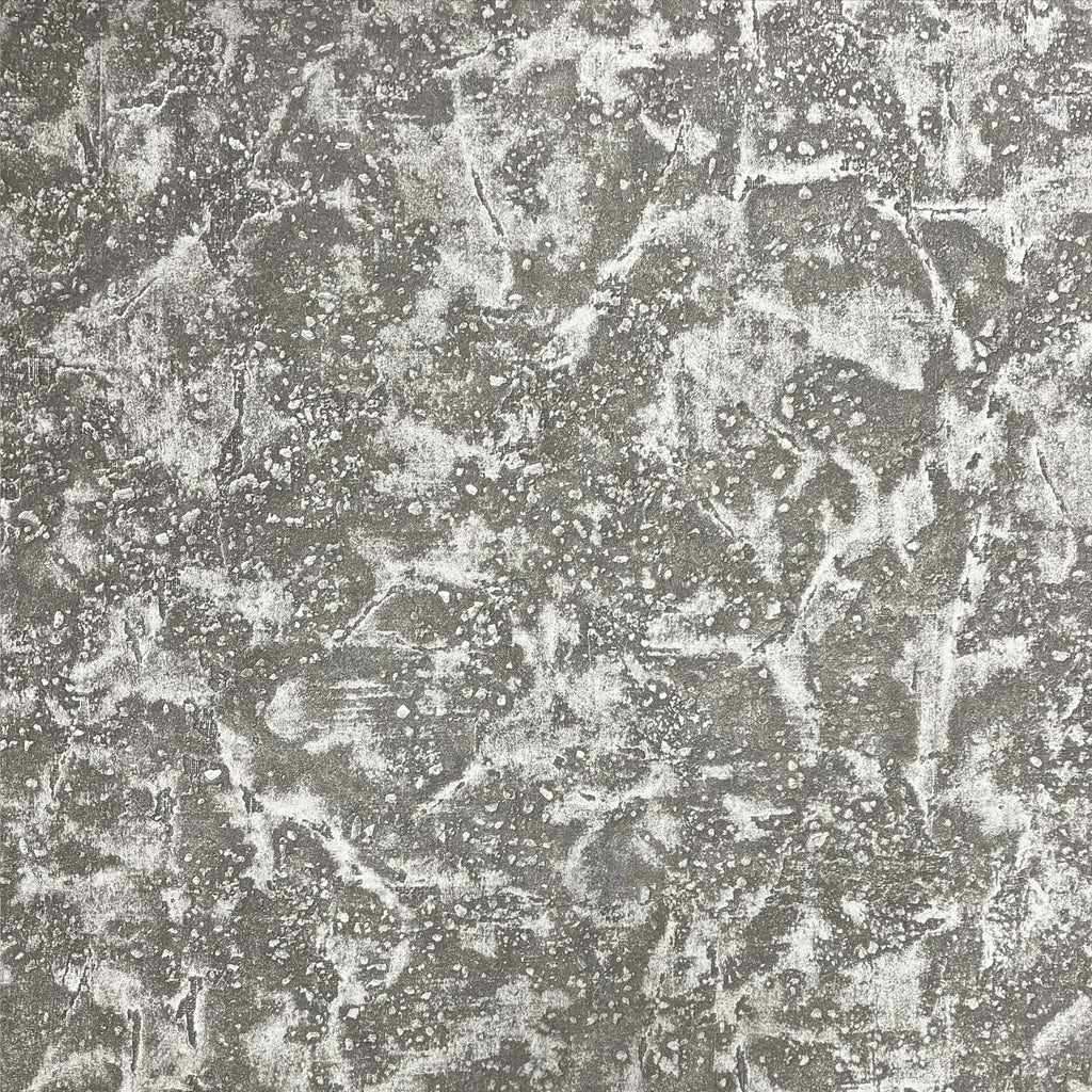 Vasari Ariana Charcoal Grey Marble Plaster Wallpaper 535952