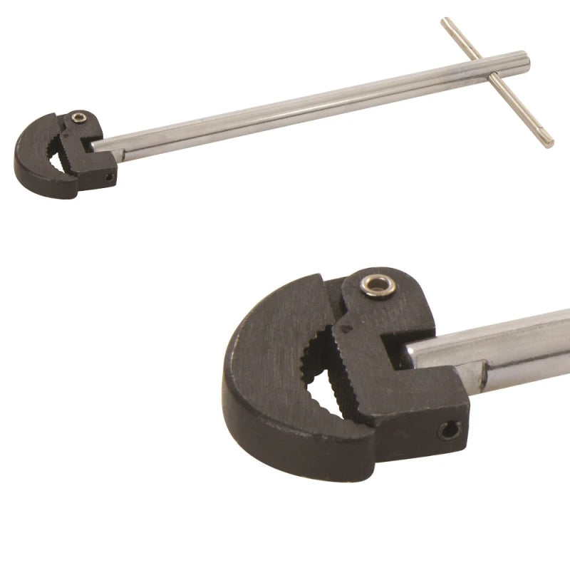 Silverline Adjustable Basin Wrench 1/2 & 3/4"