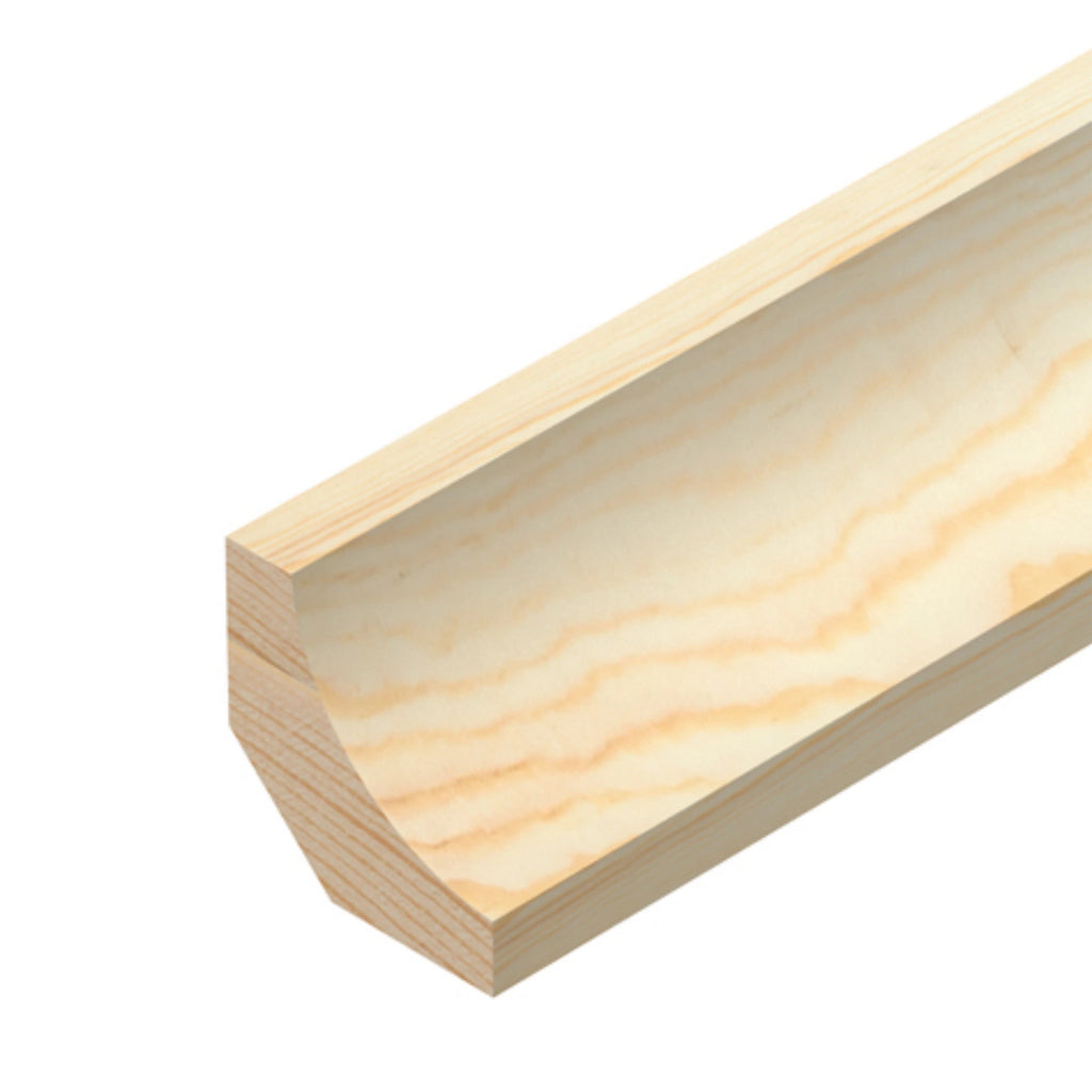 15x15 Pine Wood Scotia Bead 1m x 4 Total 4 Metres tm731