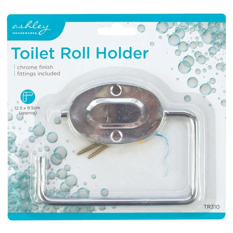 Ashley Chrome Toilet Roll Holder TR310