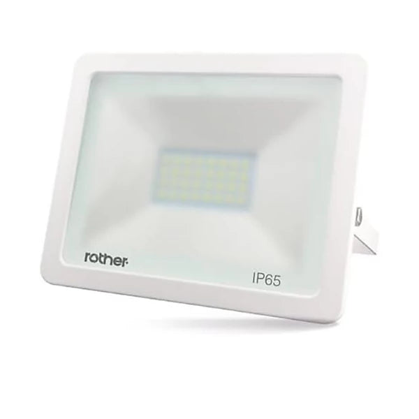 Rother 30W White LED Slim IP65 Floodlight 2400 Lumens fl36