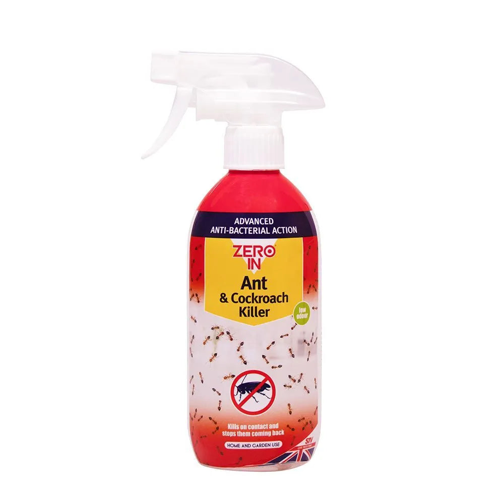 Zero In Anti Bacterial Ant & Cockroach Killer 500ml
