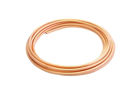 10mm - 5 Meters - Copper Pipe Tube Coiled Flexible Microbore Water Gas Plumbing