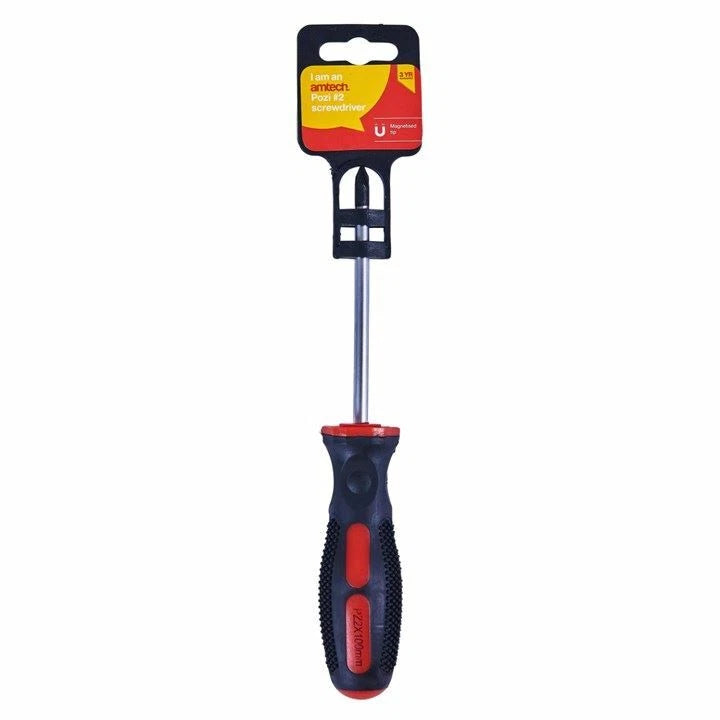 Amtech 100mm No.2 Pozi Drive Screwdriver