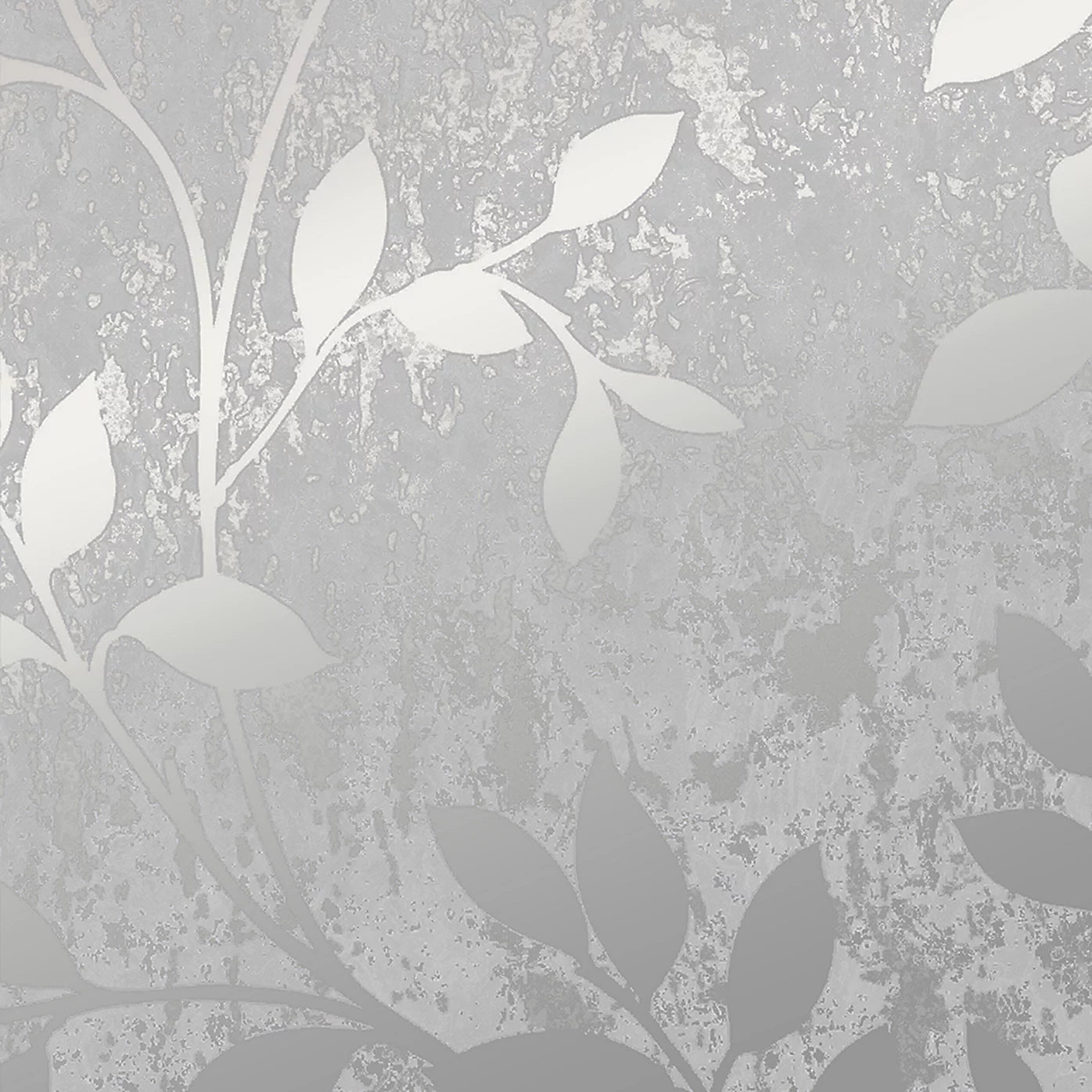Superfresco Milan Silver & Grey Floral Trail Wallpaper 106404